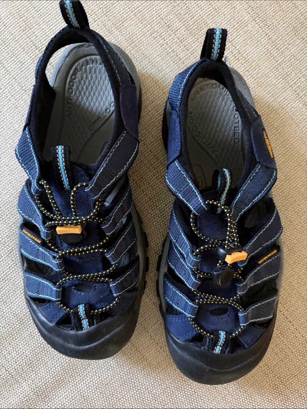 Keen Newport H2 Women's 8.5 Navy Blue Waterproof Hiking Sandals